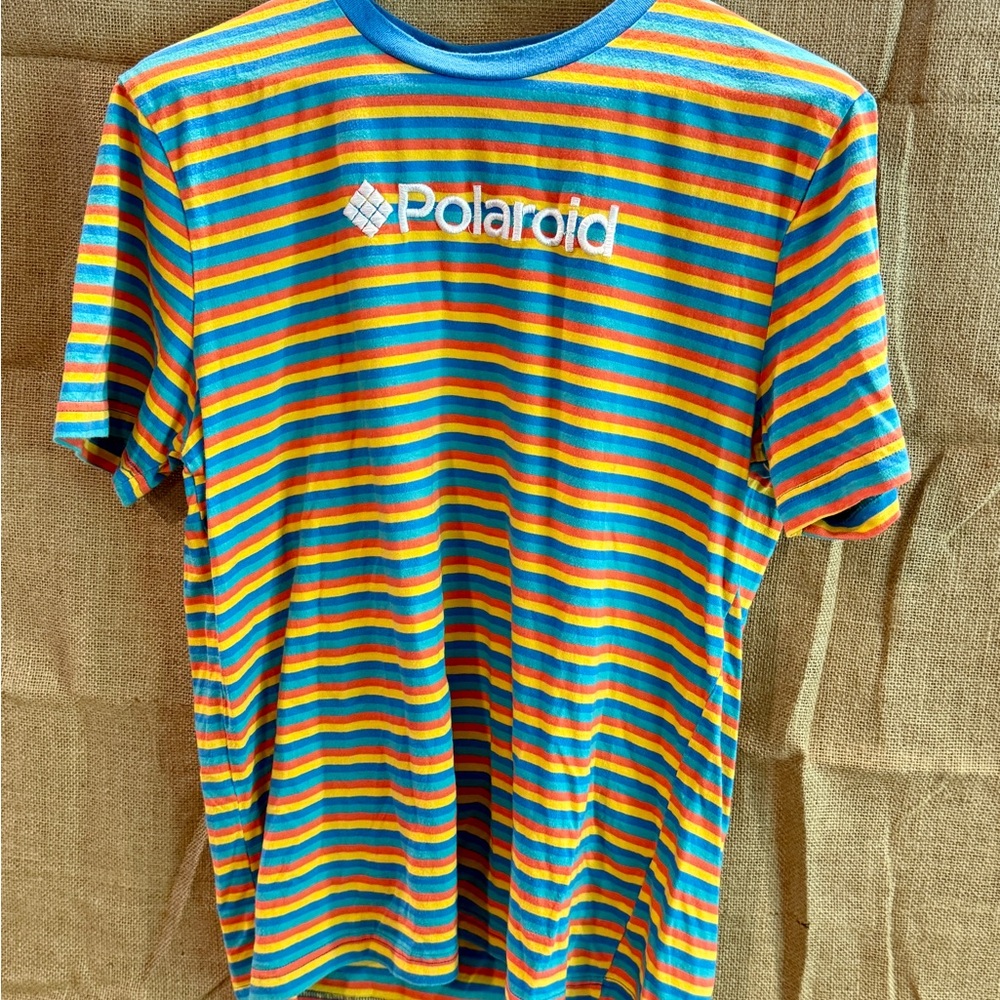 Polaroid Vibrant Striped Tee